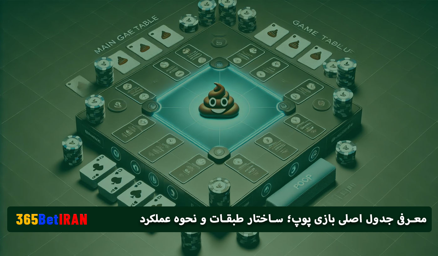 معرفی جدول اصلی بازی پوپ؛ ساختار طبقات و نحوه عملکرد