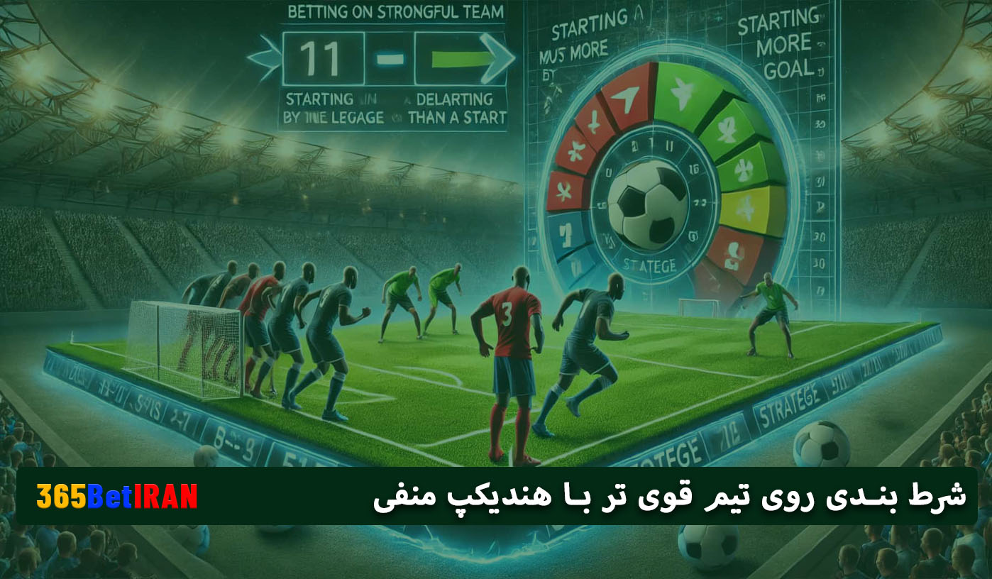 شرط بندی روی تیم قوی تر با هندیکپ منفی