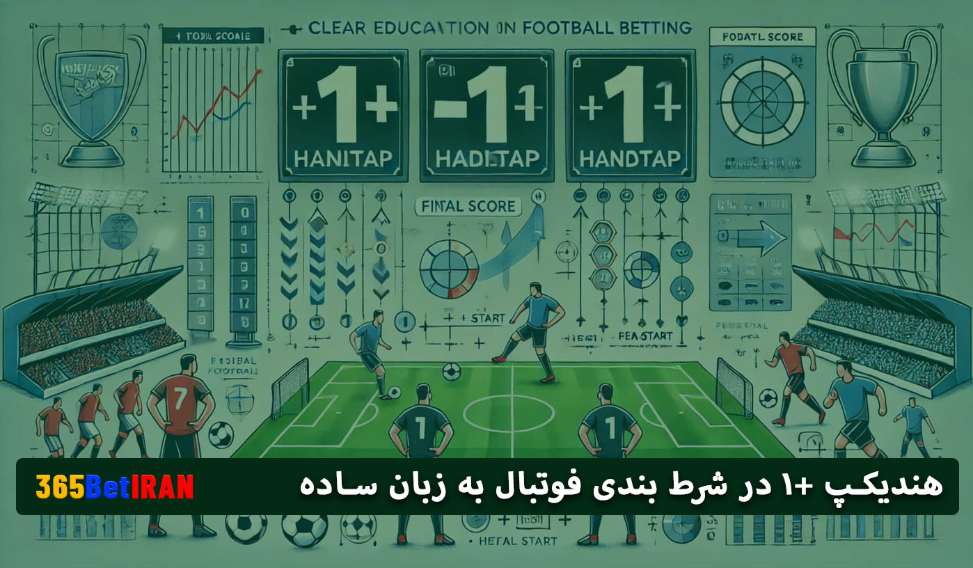 هندیکپ +1 در شرط بندی فوتبال به زبان ساده