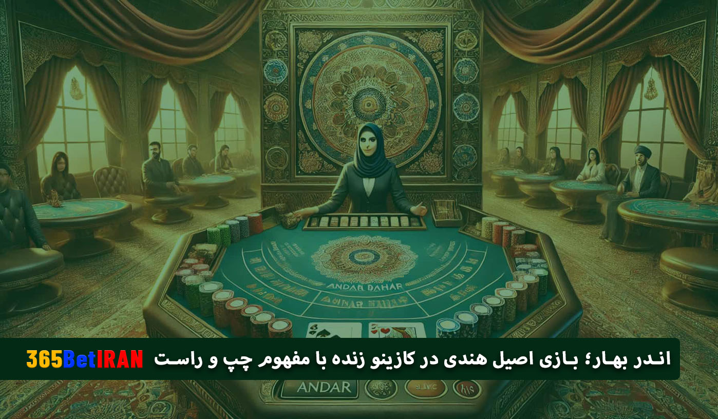 اندر بهار؛ بازی اصیل هندی در کازینو زنده با مفهوم چپ و راست