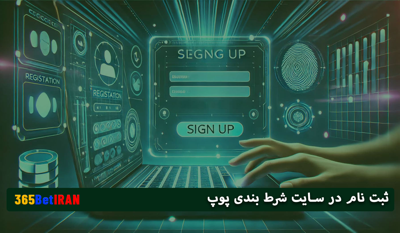 ثبت نام در سایت شرط بندی پوپ