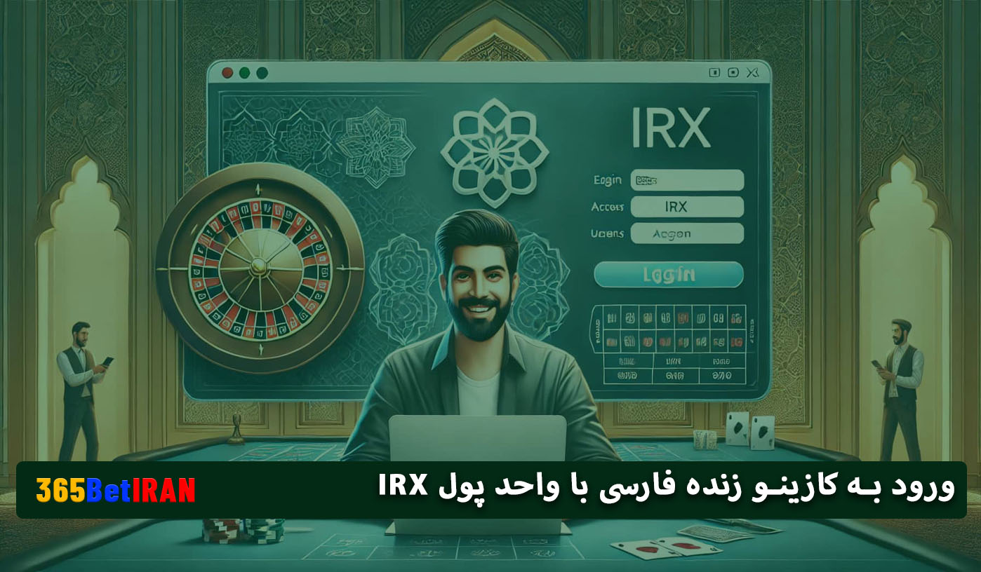 ورود به کازینو زنده فارسی با واحد پول IRX