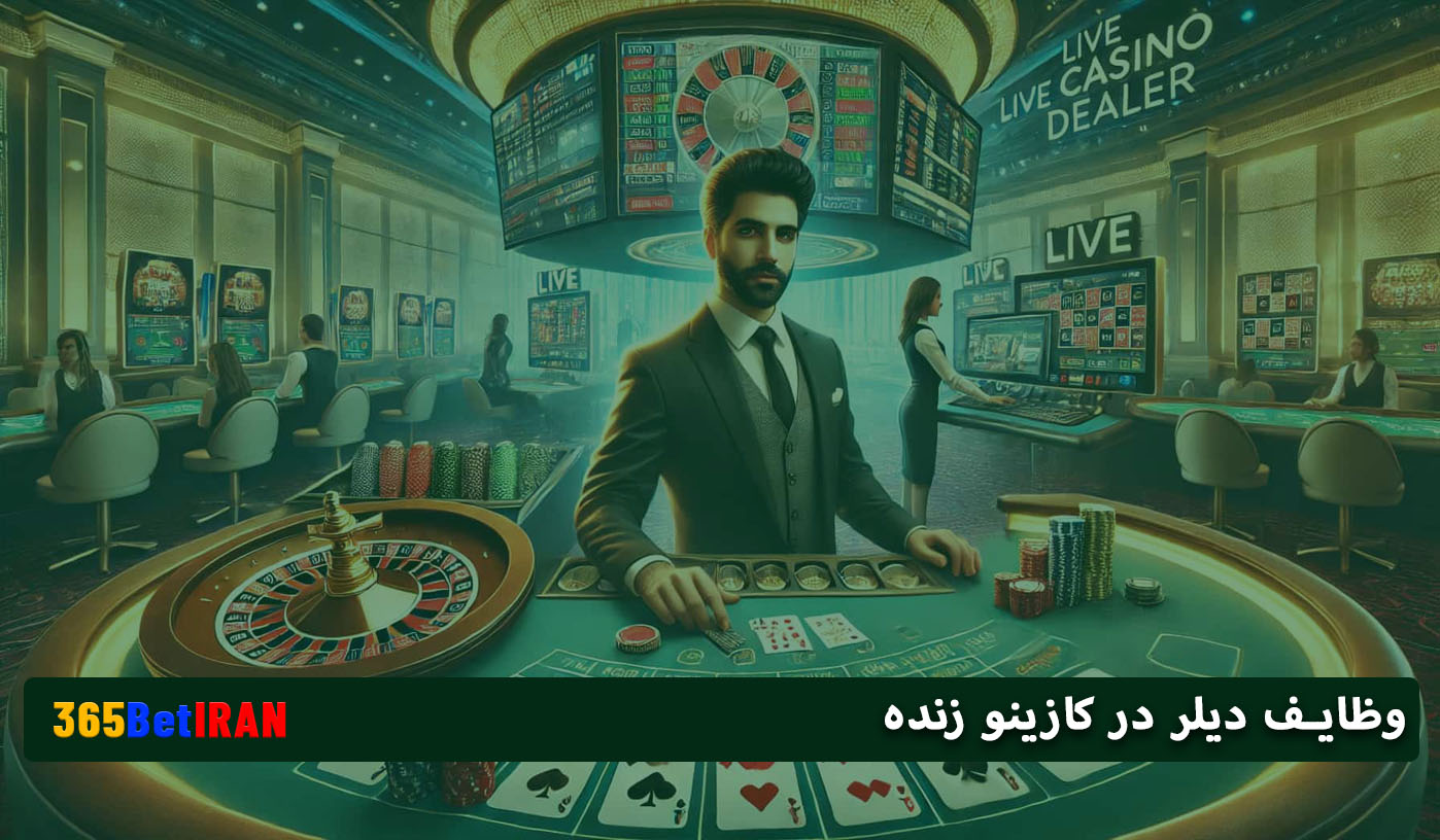 وظایف دیلر در کازینو زنده؛ نقش کلیدی در اجرای بازی های آنلاین
