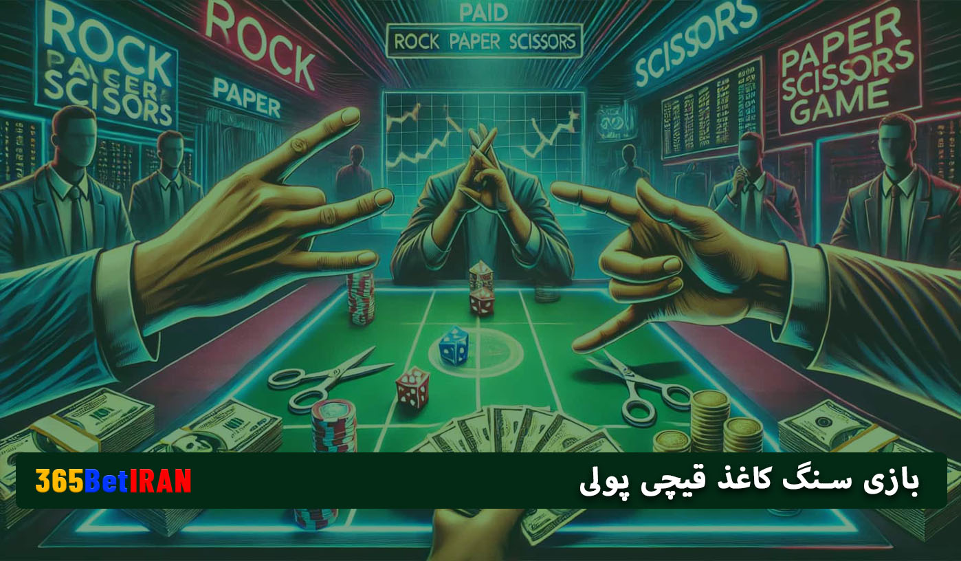 بازی سنگ کاغذ قیچی پولی