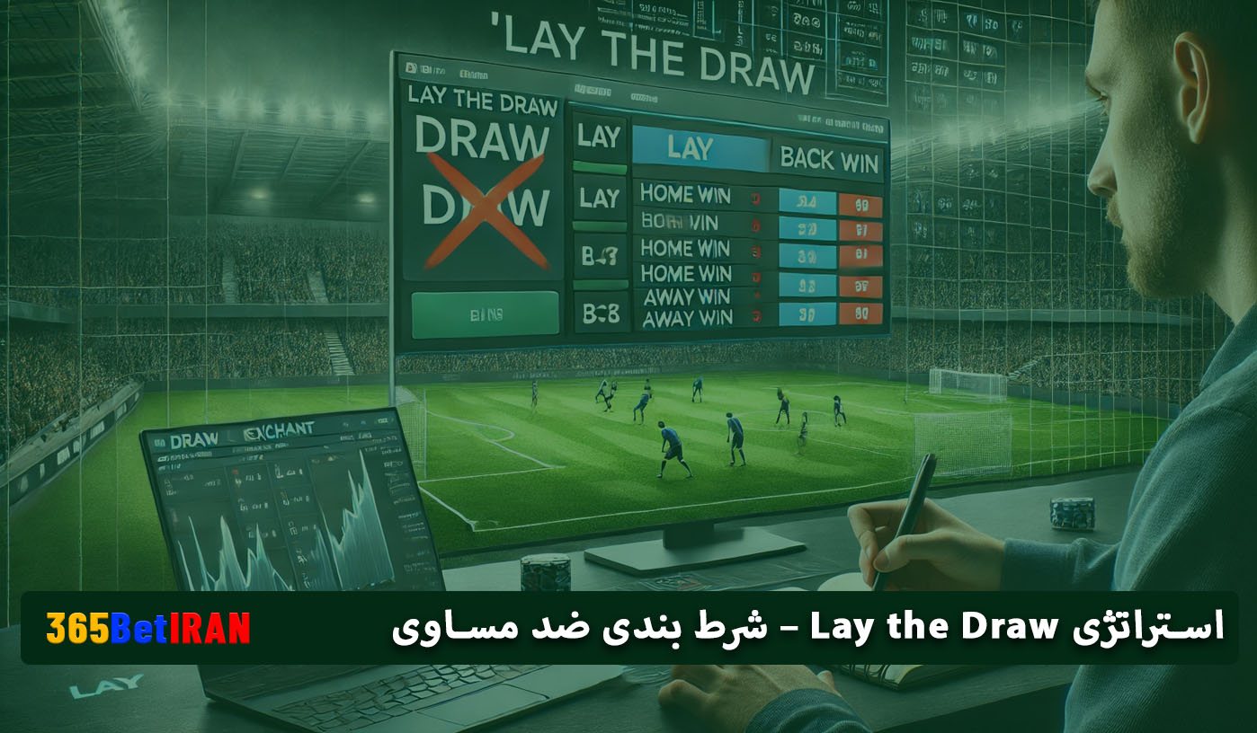 استراتژی Lay the Draw – شرط بندی ضد مساوی