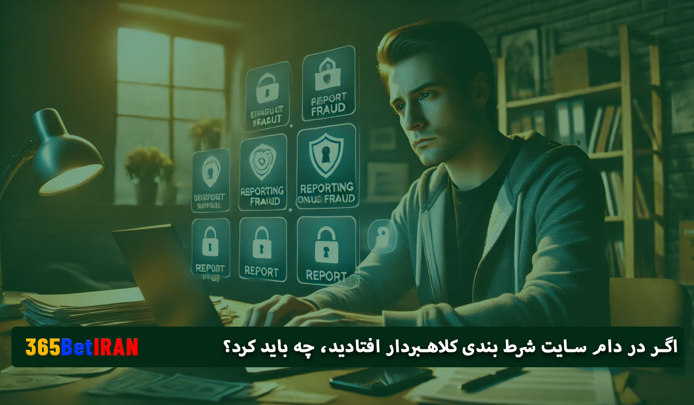 اگر در دام سایت شرط بندی کلاهبردار افتادید، چه باید کرد؟
