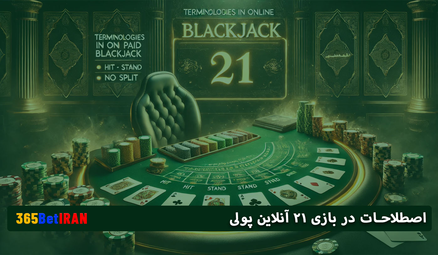 اصطلاحات در بازی 21 آنلاین پولی