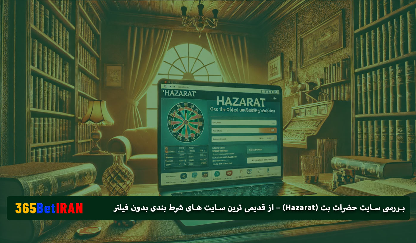 بررسی سایت حضرات بت (Hazarat) – از قدیمی ترین سایت های شرط بندی بدون فیلتر