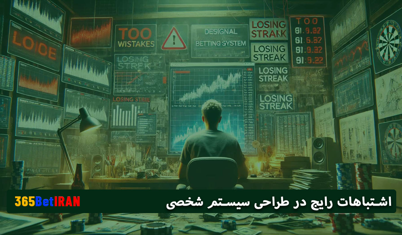 اشتباهات رایج در طراحی سیستم شرط بندی شخصی