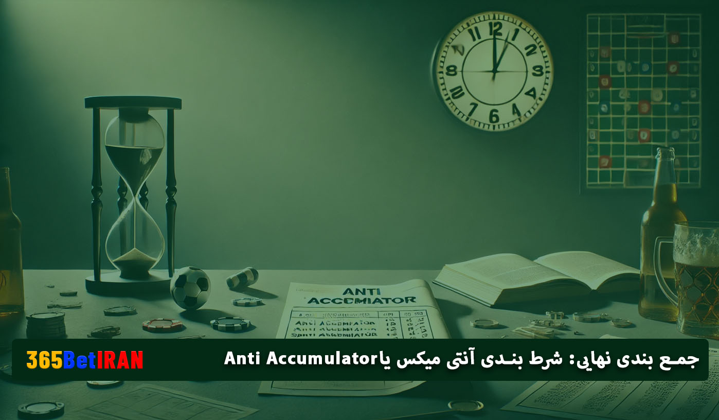 جمع بندی نهایی: شرط بندی آنتی میکس یاAnti Accumulator