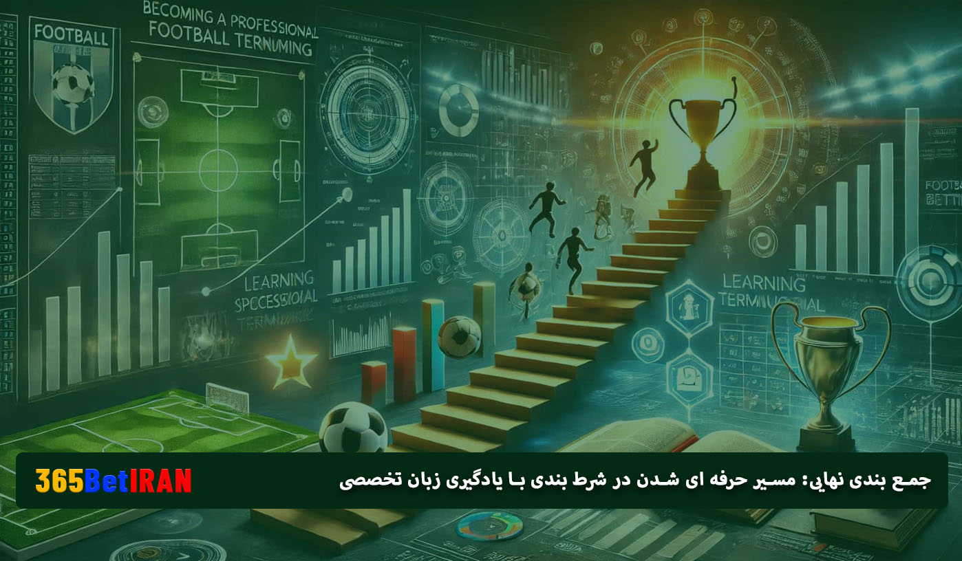 جمع بندی نهایی: مسیر حرفه ای شدن در شرط بندی با یادگیری زبان تخصصی